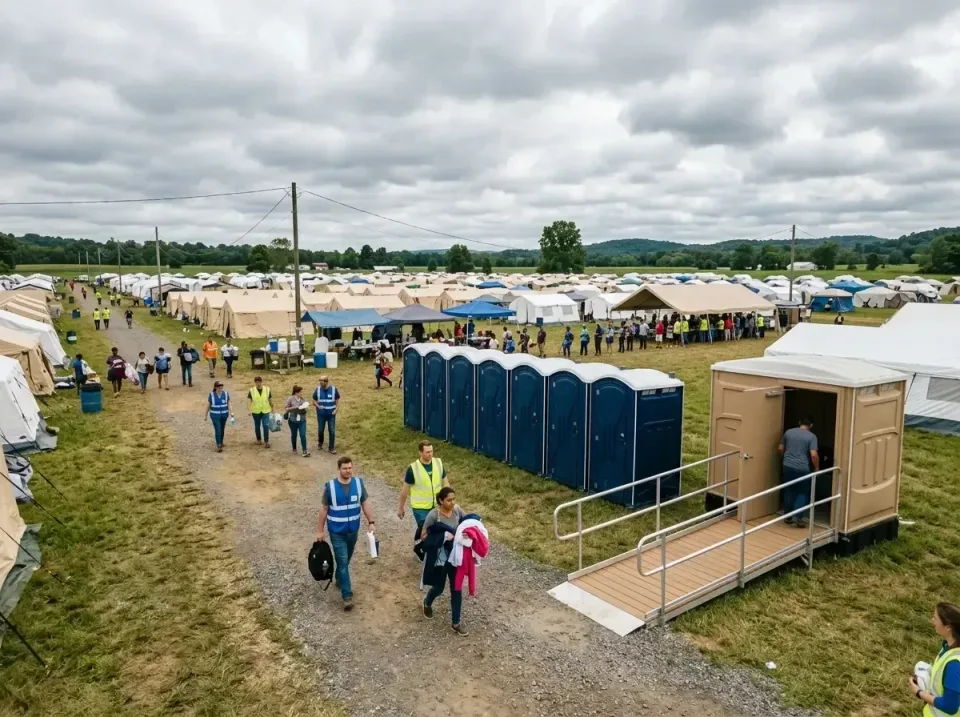 disaster-relief-camp-restrooms-010 — frequently asked questions, Dumpster & Portable Bathrooms Rental in American Falls, ID